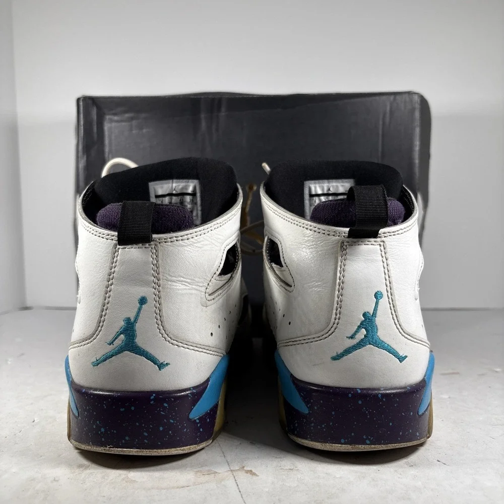 Size‎ 8 Nike Air Jordan Flight Club 91 White Blue Lagoon 555475-105